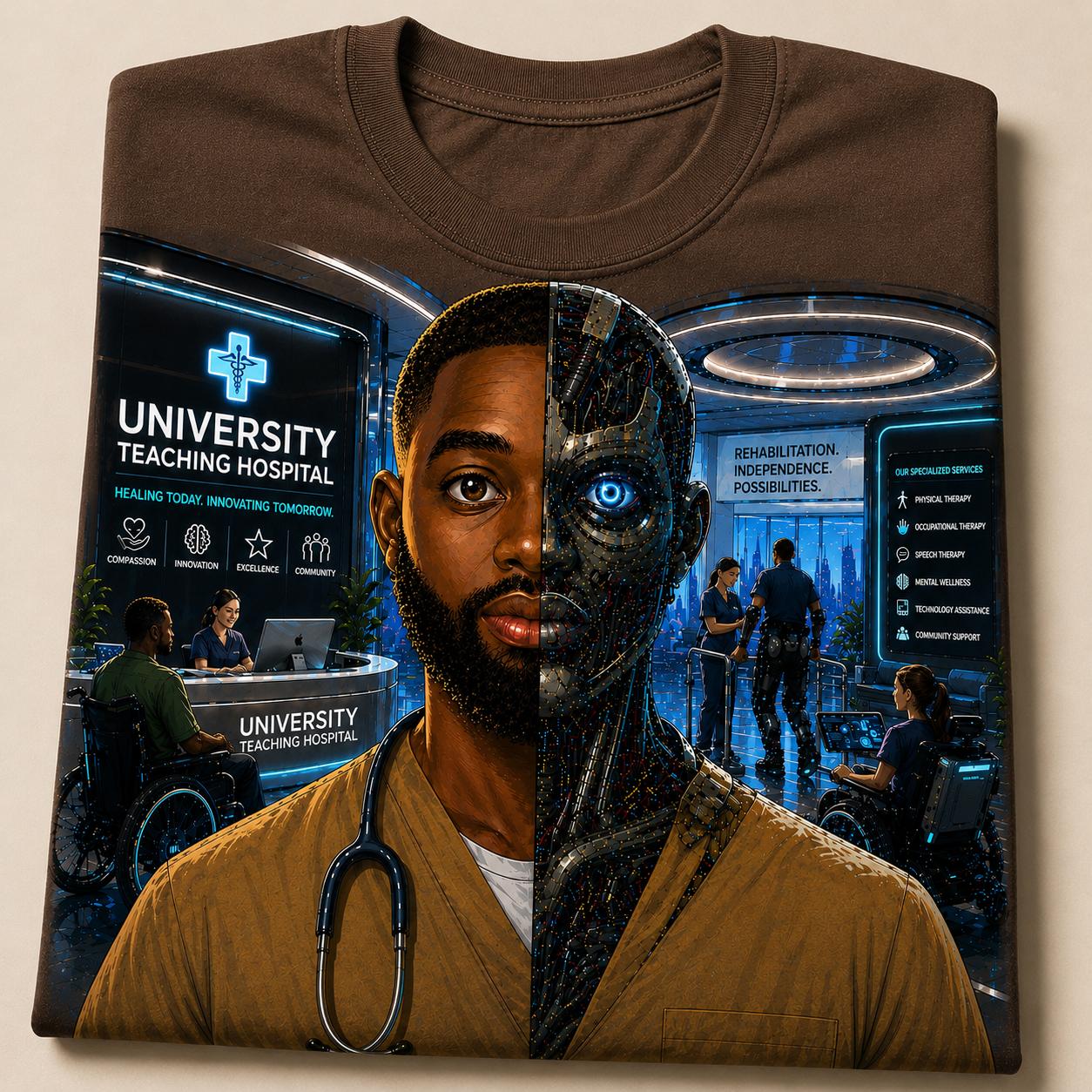 Male Futuristic Nurse